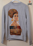 Dloki sweat ( Broderie + tissu )