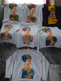 Dloki sweat ( Broderie + tissu )
