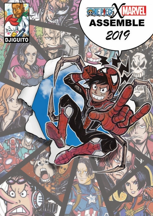 One Piece X Marvel Assemble 2019