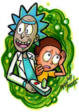 Rick And Morty by Djiguito