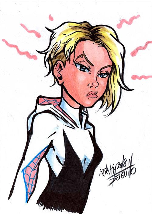 Spider-Woman Gwen Stacy by Djiguito