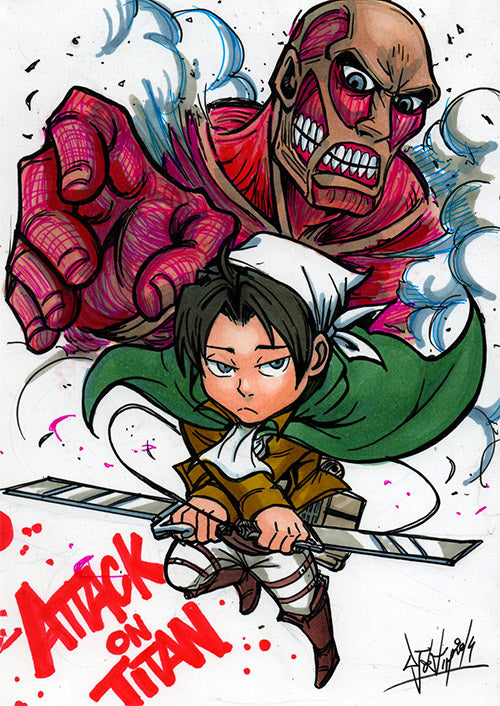 Attack On Titan by Djiguito